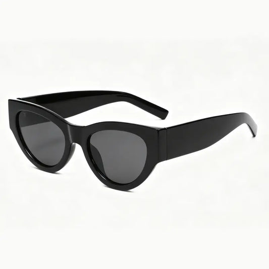 Exquisite Retro Cat Eye Sunglasses Womens Cute Oval Cateye Sun Glasses for Ladies-Trendy Classic Shades UV400 Protection